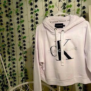 Calvin Klein Cropped Hoodie!